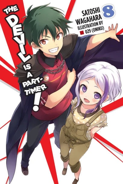 The Devil Is a Part-Timer!, Vol. 8 (light novel) — light novel cover