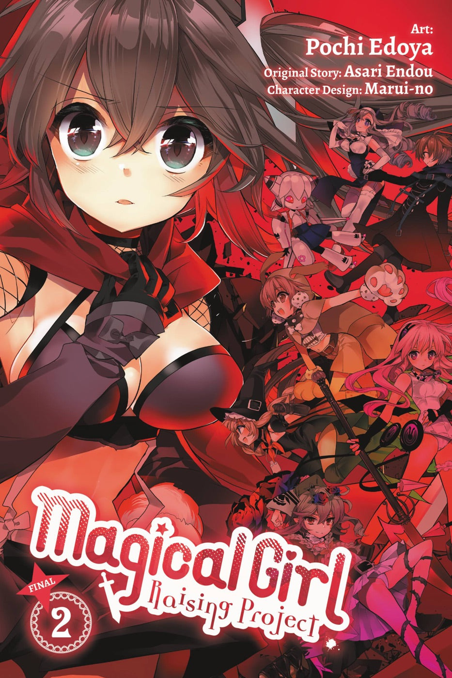 Magical Girl Raising Project, Vol. 2 (manga) — manga cover