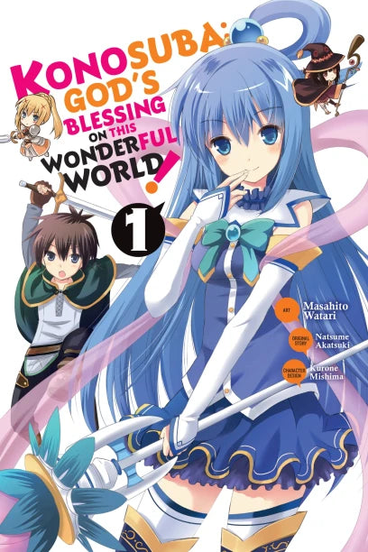Konosuba: God's Blessing on This Wonderful World!, Vol. 1 (Manga) — manga cover