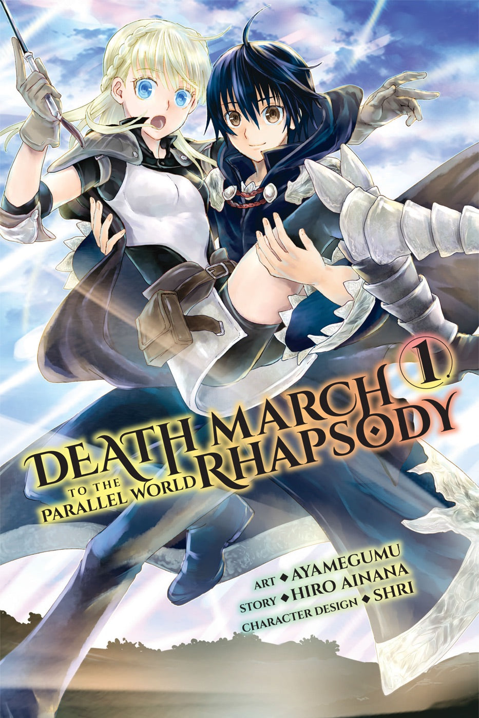 Death March to the Parallel World Rhapsody, Vol. 1 (Manga) — manga cover