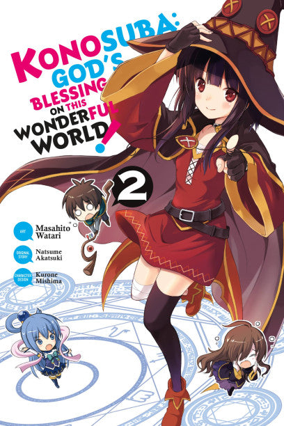 Konosuba: God's Blessing on This Wonderful World!, Vol. 2 (Manga) — manga cover