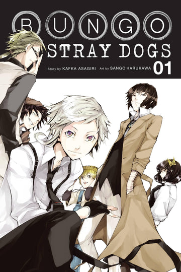 Bungo Stray Dogs, Vol. 1 — manga cover