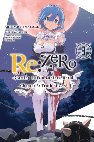 Re:ZERO -Starting Life in Another World-, Chapter 3: Truth of Zero, Vol. 3 (manga) — manga cover