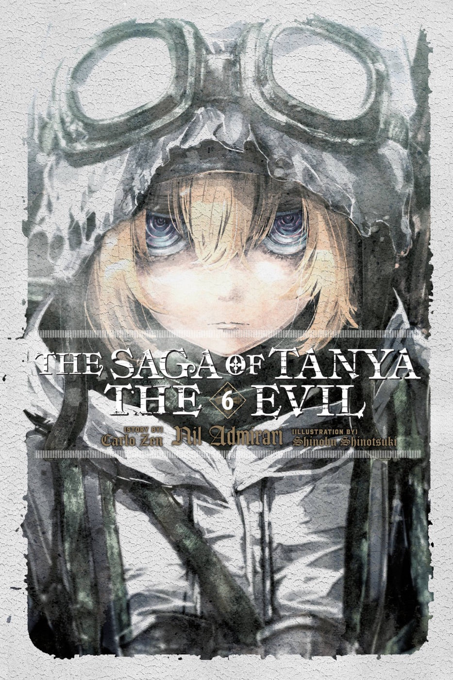 The Saga of Tanya the Evil, Vol. 6 (light novel) — manga cover