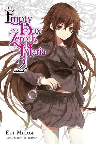 The Empty Box and Zeroth Maria, Vol. 2 (light novel) — light novel cover