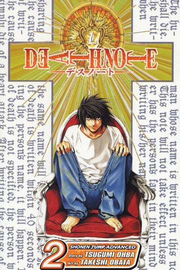 Death Note, Vol. 2 — manga cover