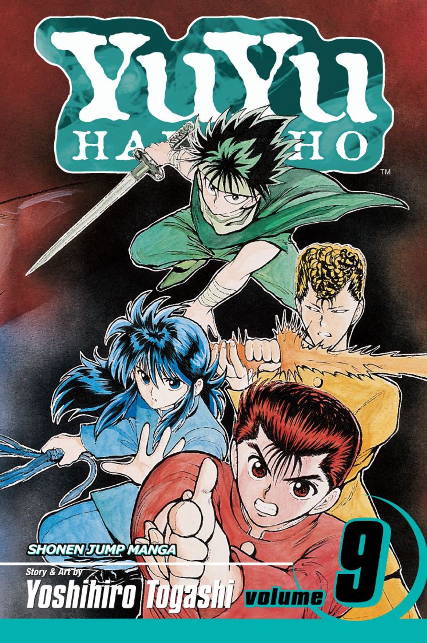YuYu Hakusho, Vol. 9 — manga cover