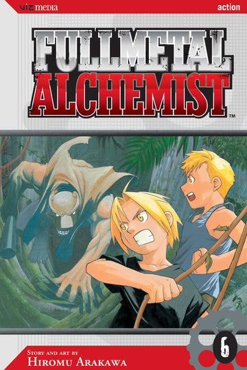 Fullmetal Alchemist, Vol. 6 — manga cover