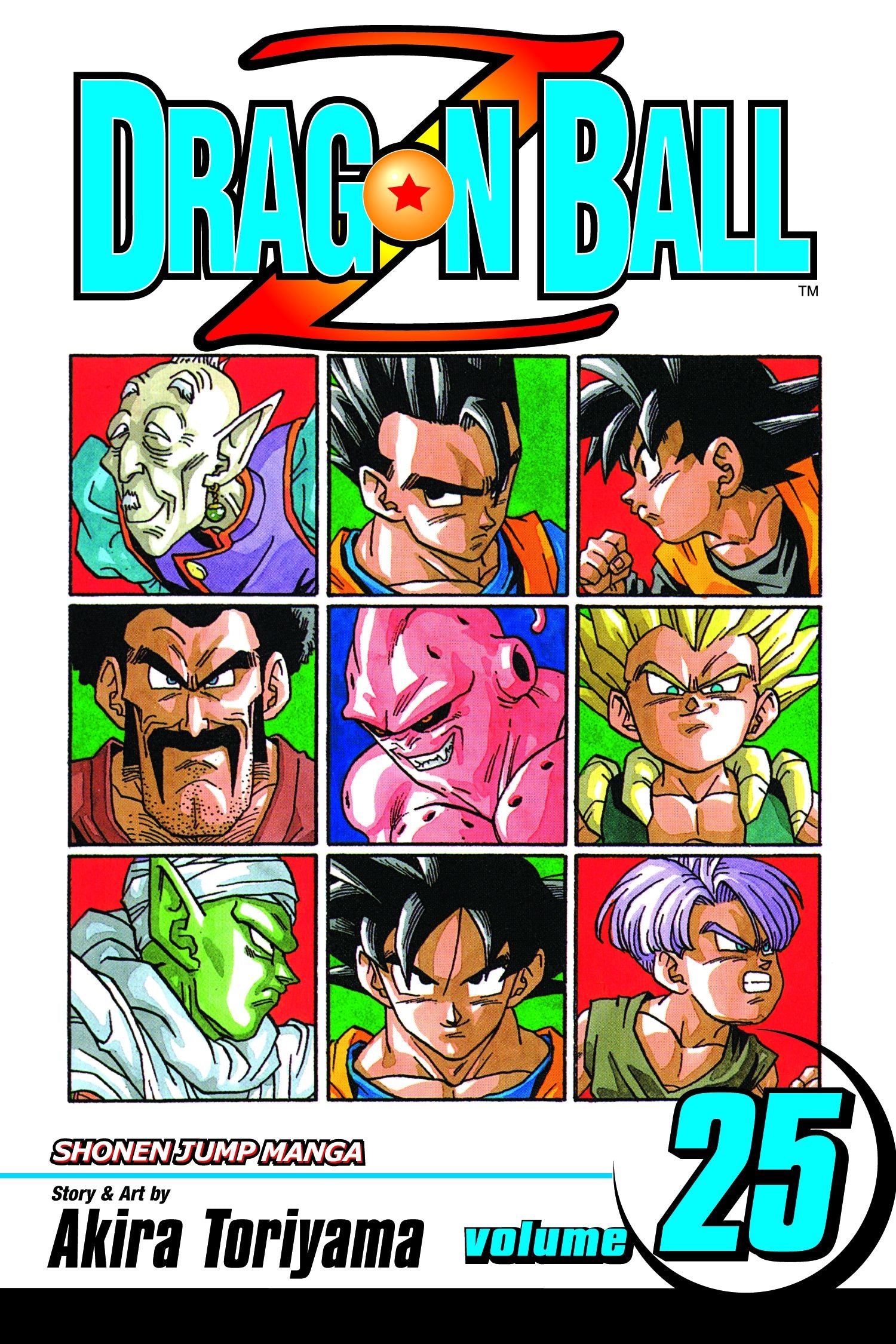 Dragon Ball Z, Vol. 25 — manga cover