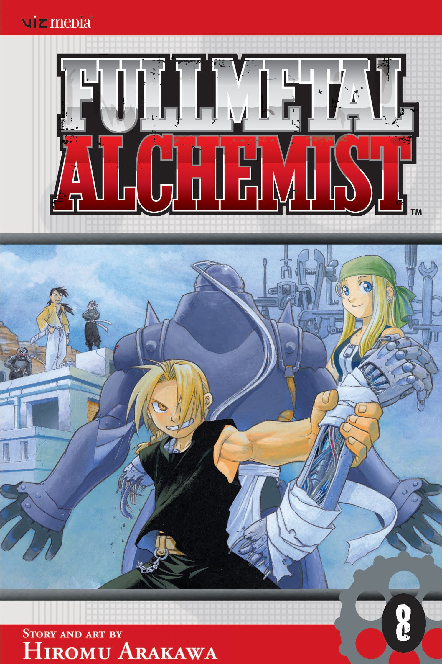 Fullmetal Alchemist, Vol. 8 — manga cover