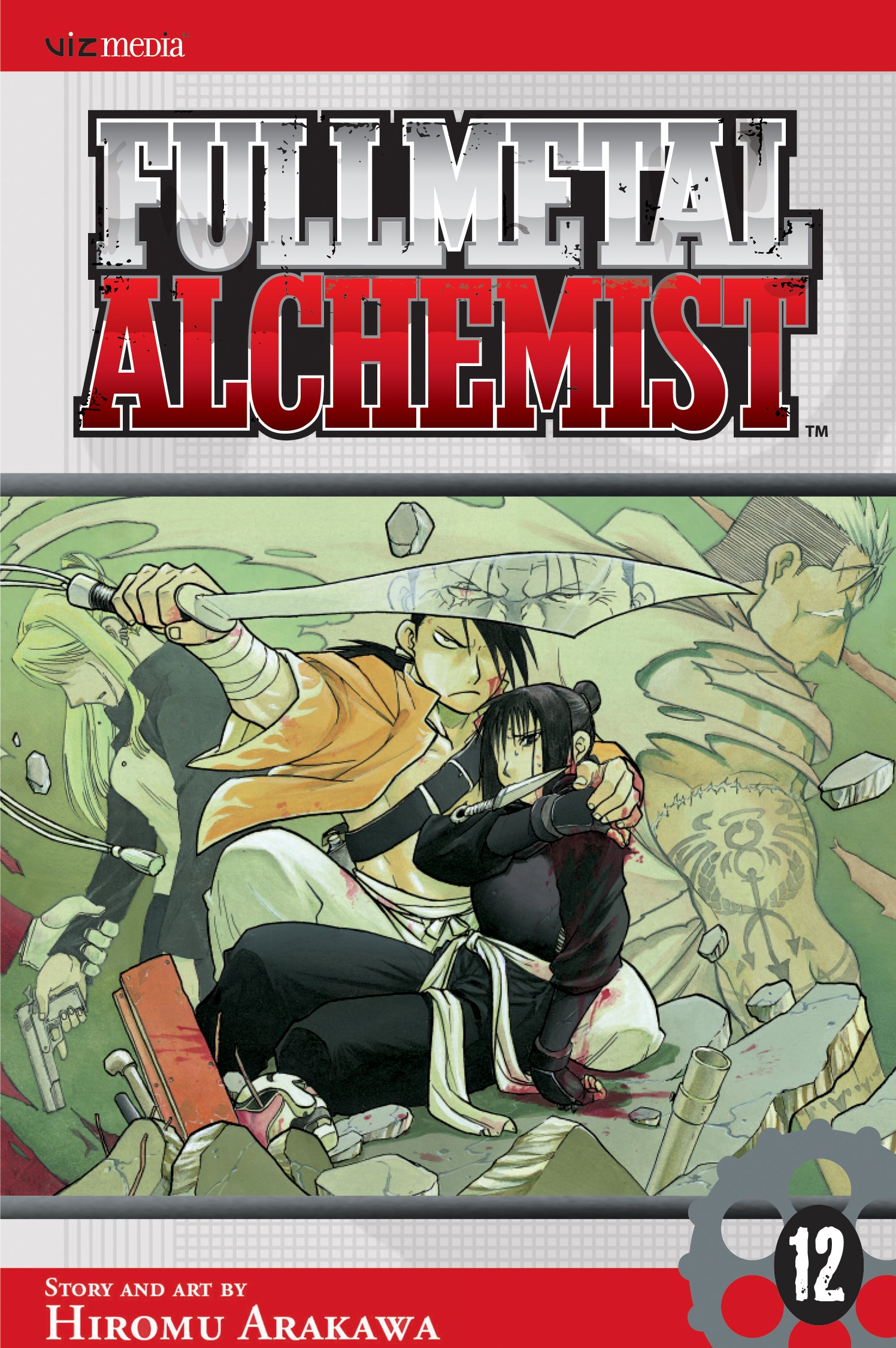 Fullmetal Alchemist, Vol. 12 — manga cover
