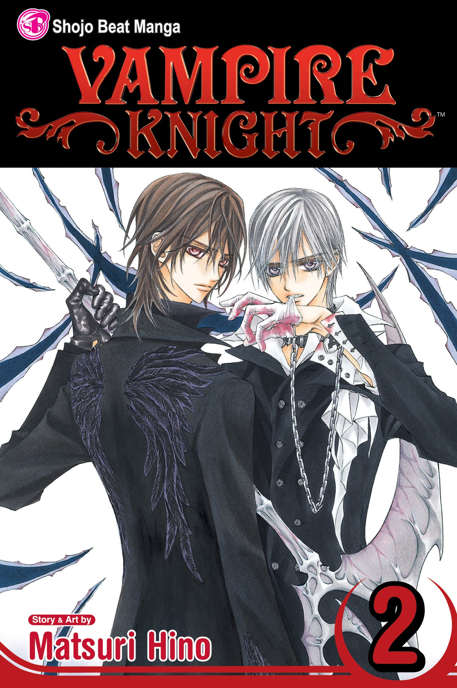 Vampire Knight, Vol. 2 — manga cover