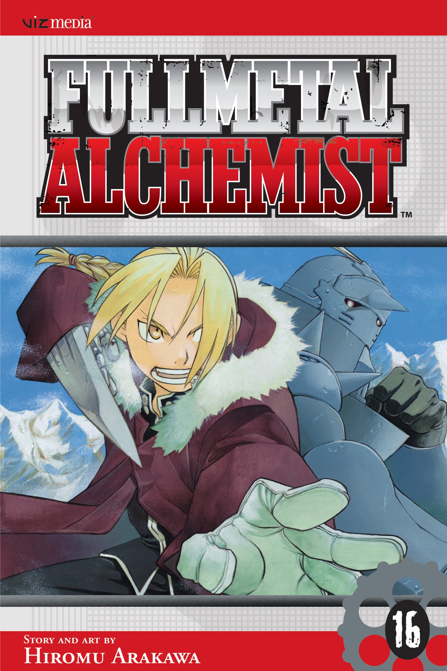 Fullmetal Alchemist, Vol. 16 — manga cover