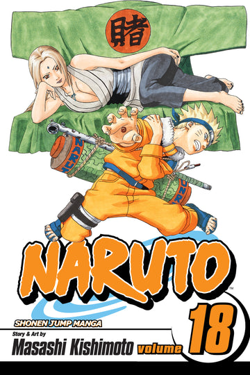 Naruto, Vol. 18 — manga cover
