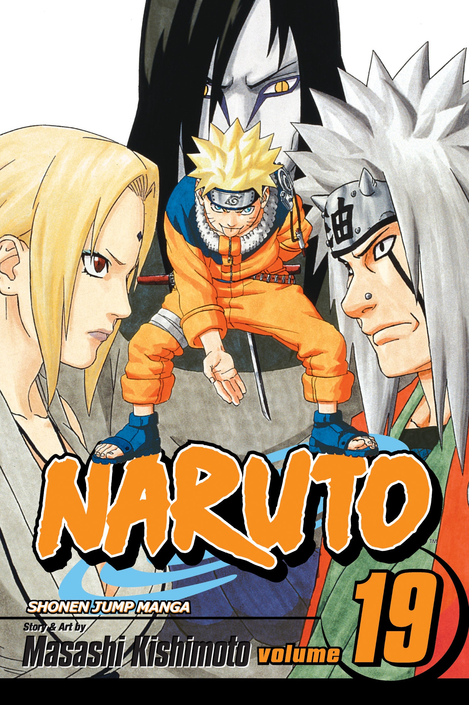 Naruto, Vol. 19 — manga cover
