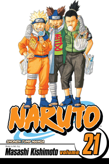 Naruto, Vol. 21 — manga cover