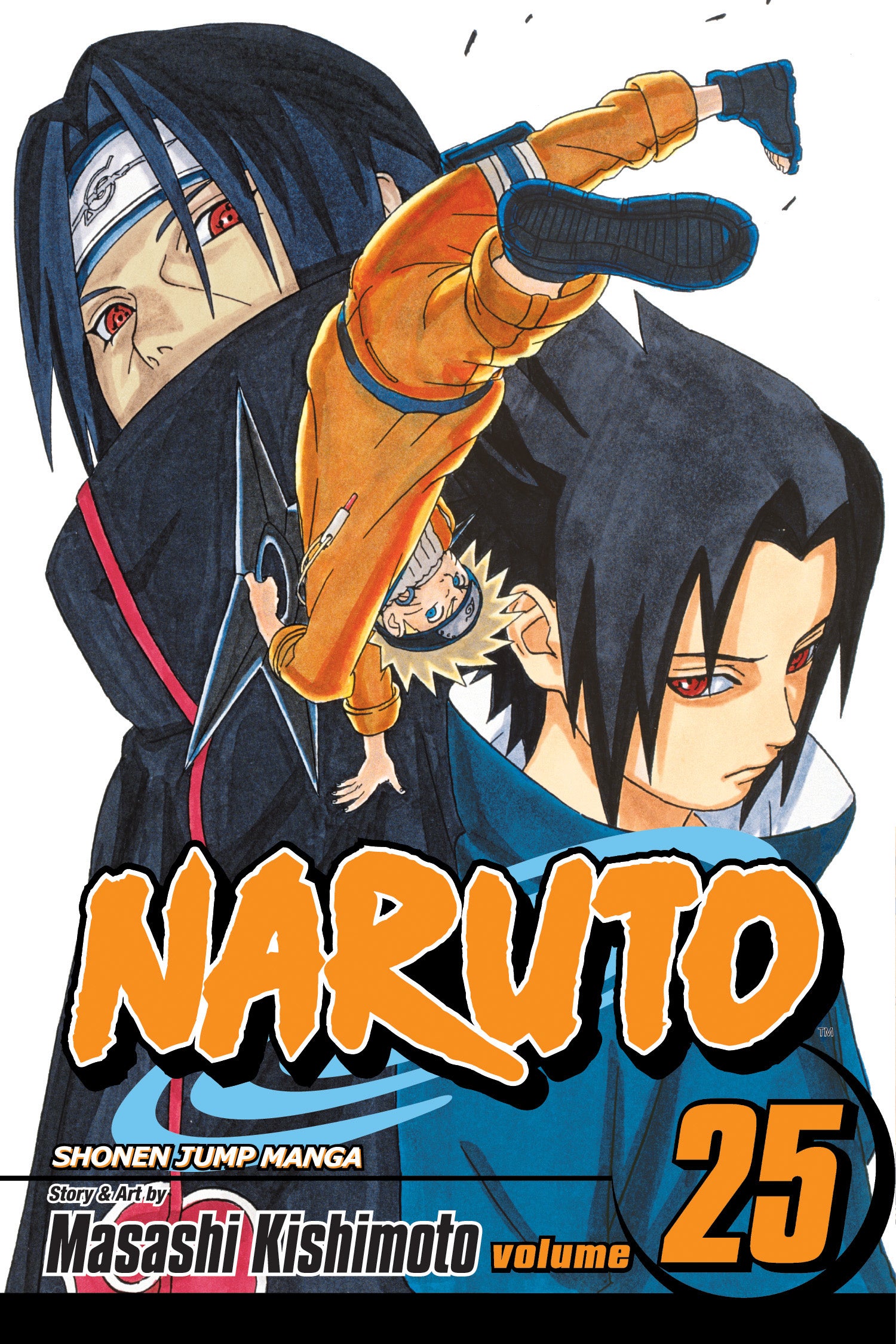 Naruto, Vol. 25 — manga cover