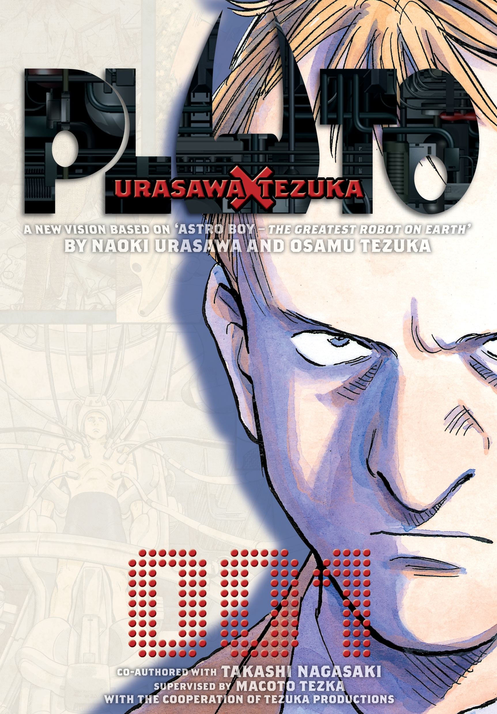 Pluto: Urasawa x Tezuka, Vol. 1 — manga cover