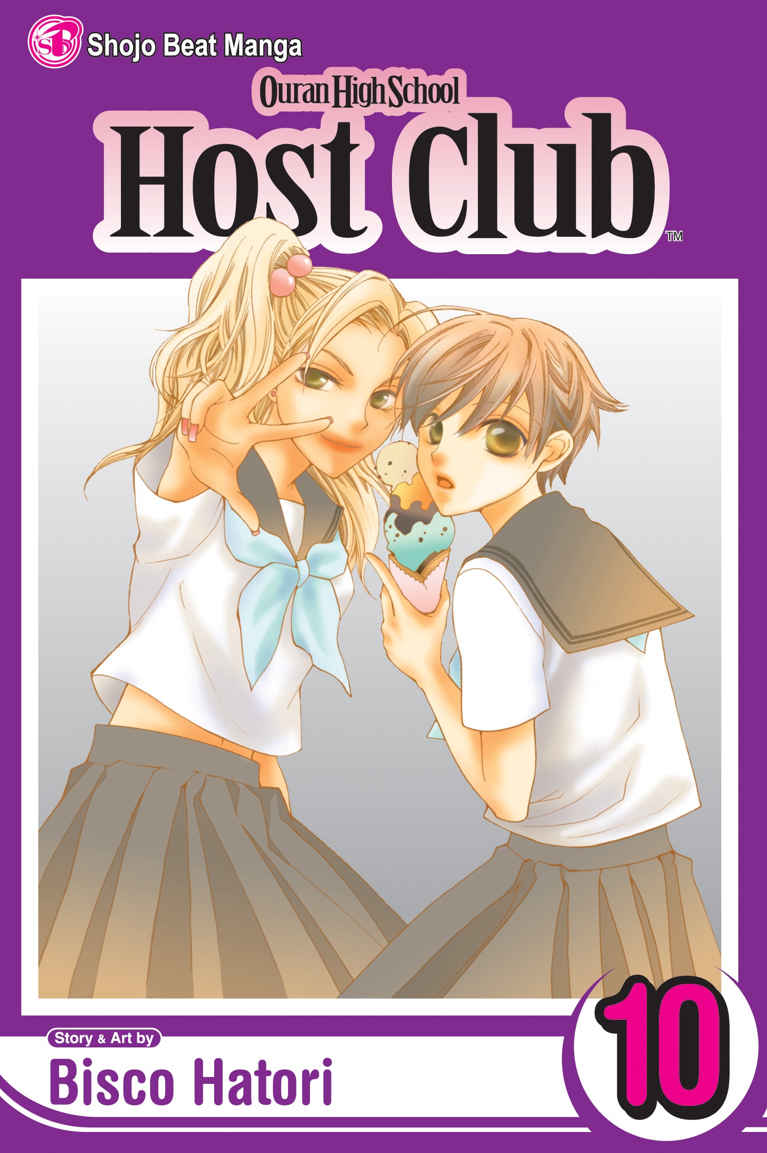 Ouran High School Host Club, Vol. 10 — manga cover