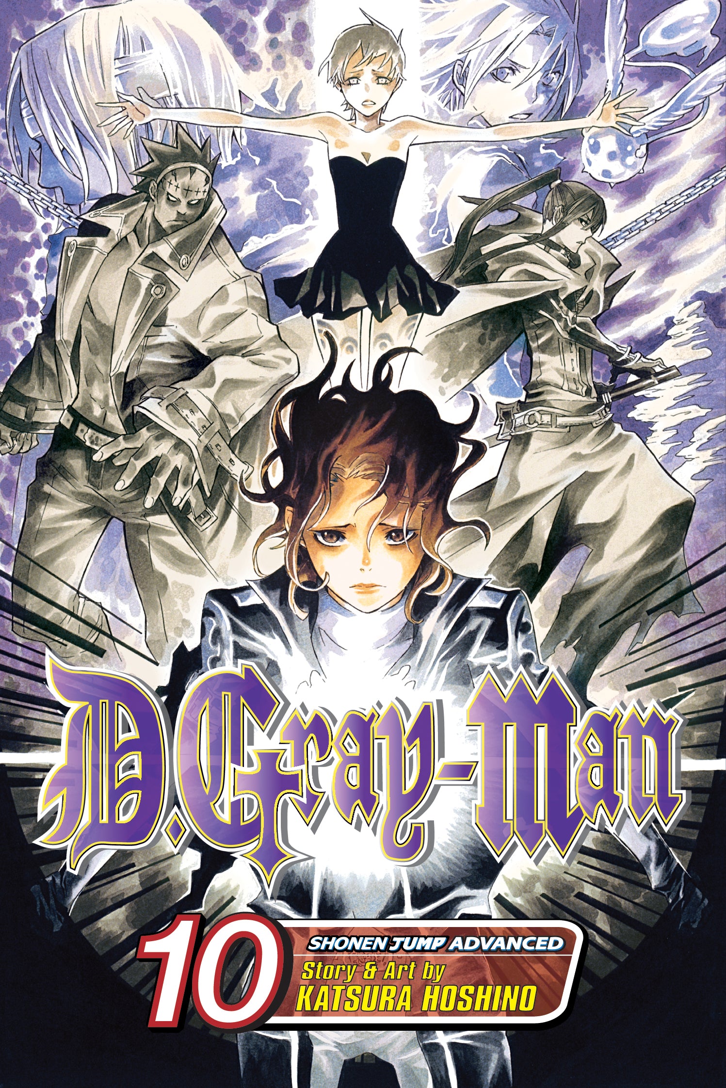D.Gray-man, Vol. 10 — manga cover