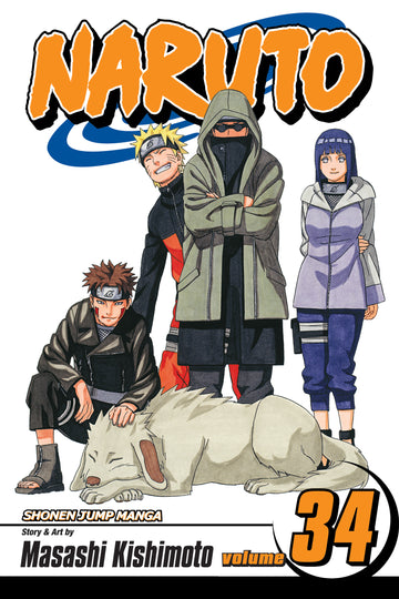 Naruto, Vol. 34 — manga cover