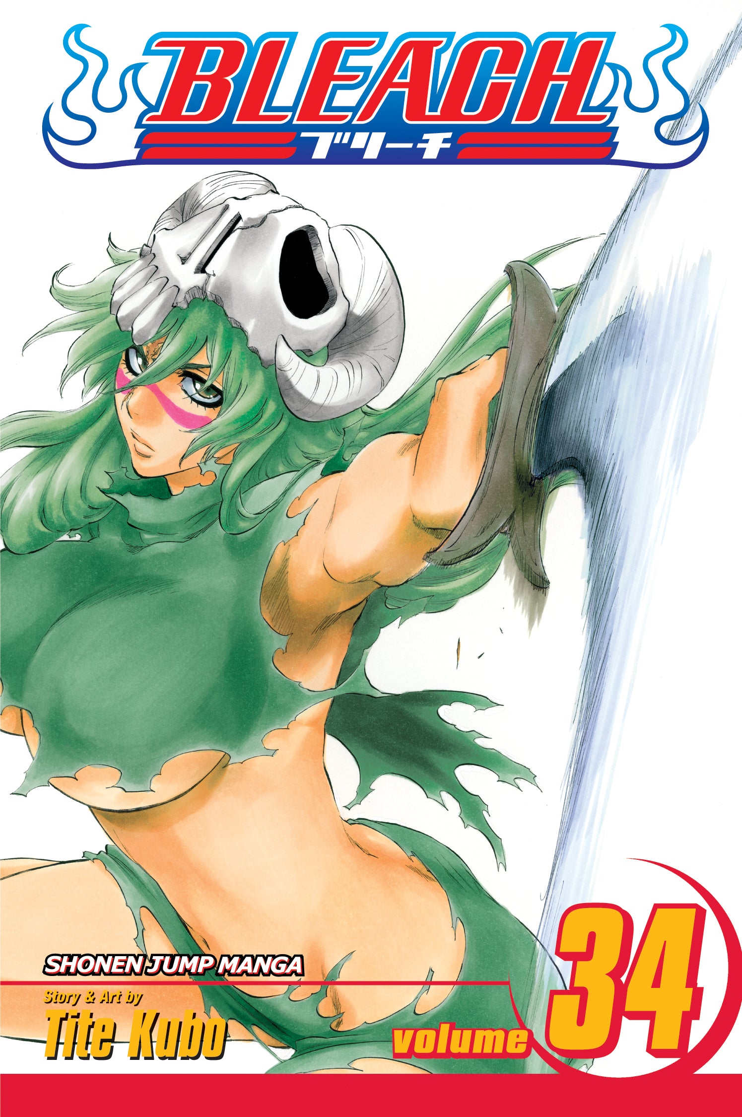Bleach, Vol. 34 — manga cover