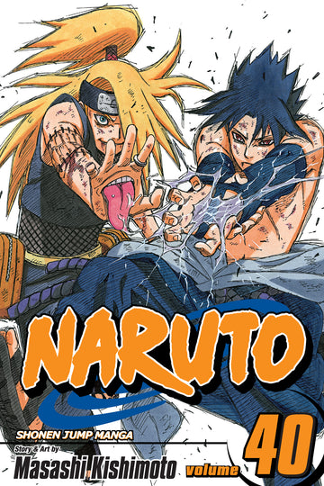 Naruto, Vol. 40 — manga cover