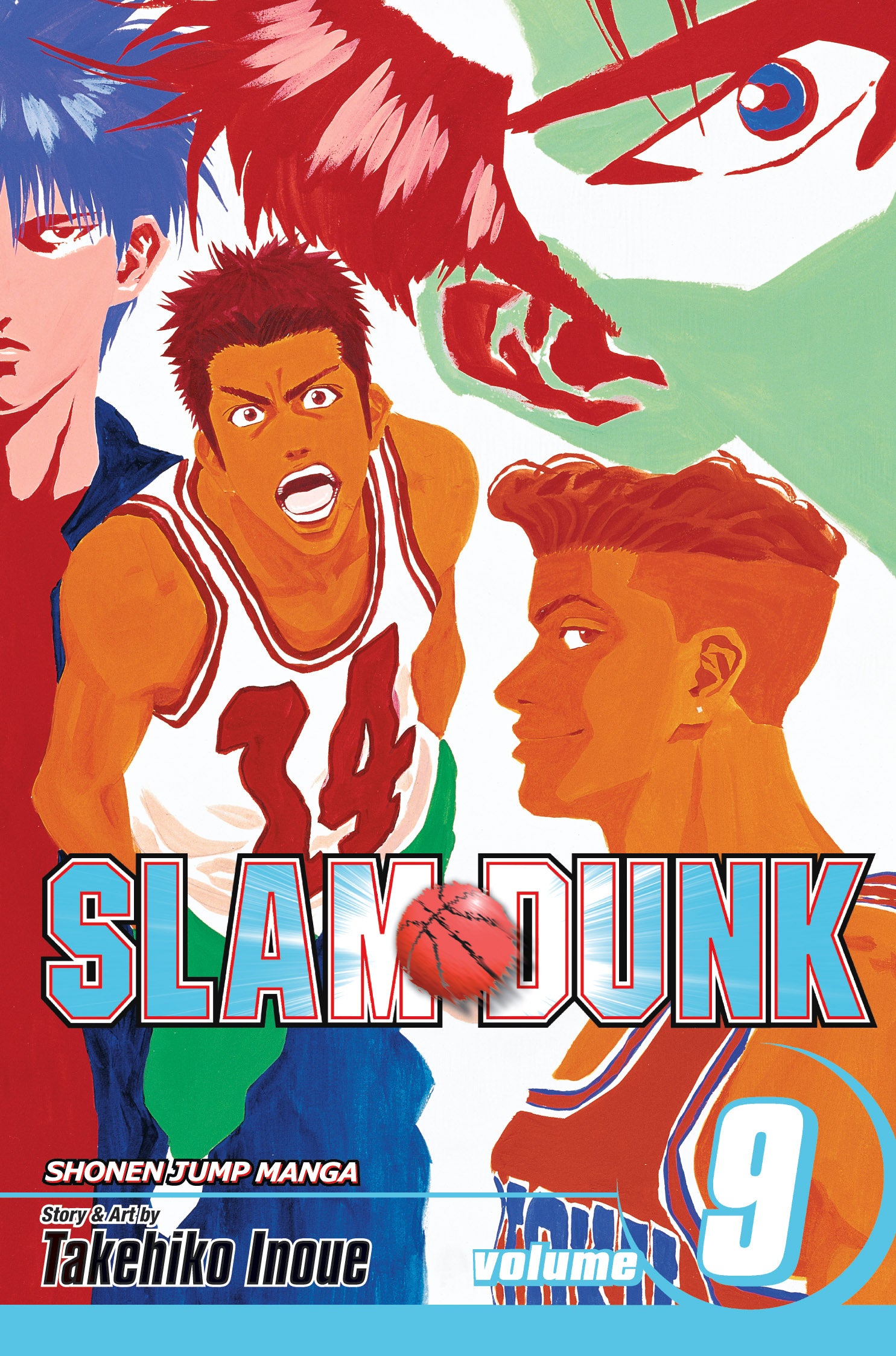 Slam Dunk, Vol. 9 — manga cover