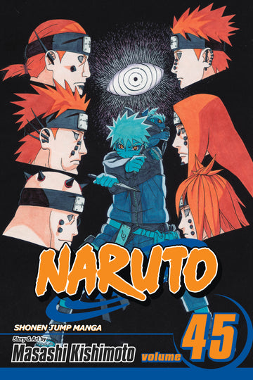 Naruto, Vol. 45 — manga cover