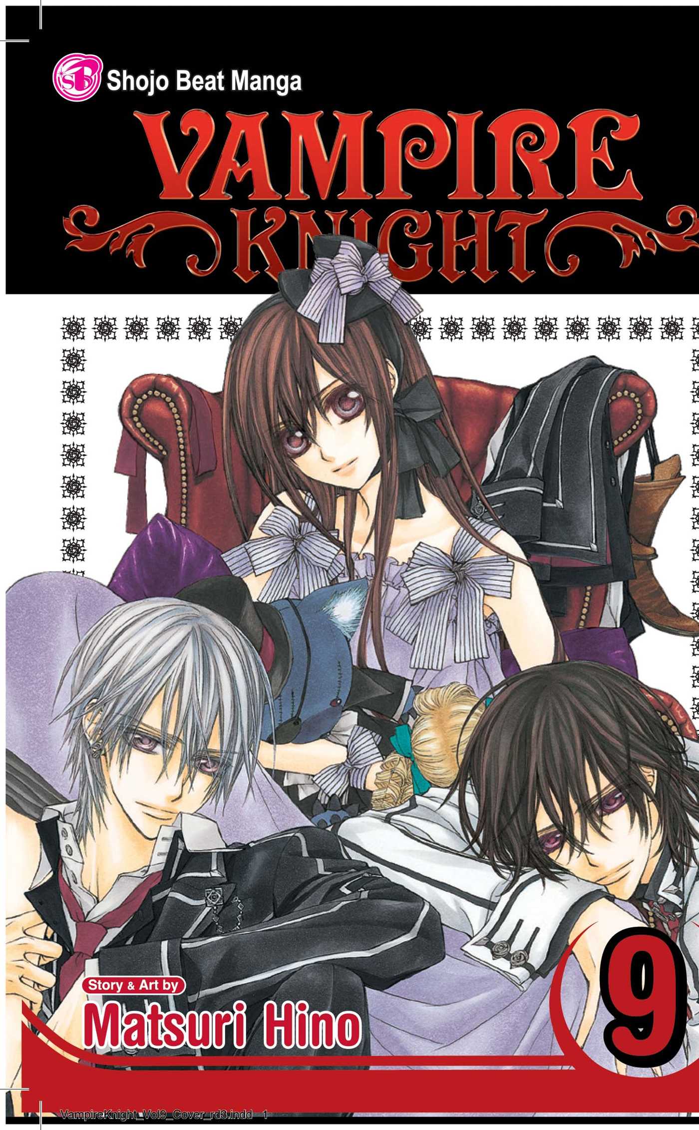 Vampire Knight, Vol. 9 — manga cover