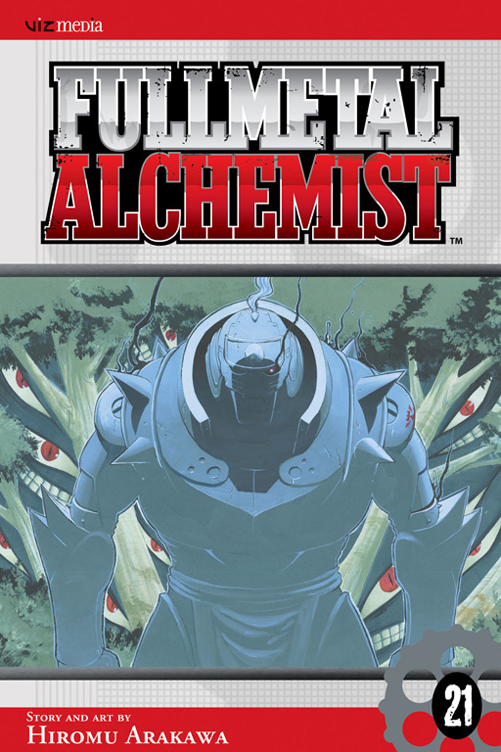 Fullmetal Alchemist, Vol. 21 — manga cover
