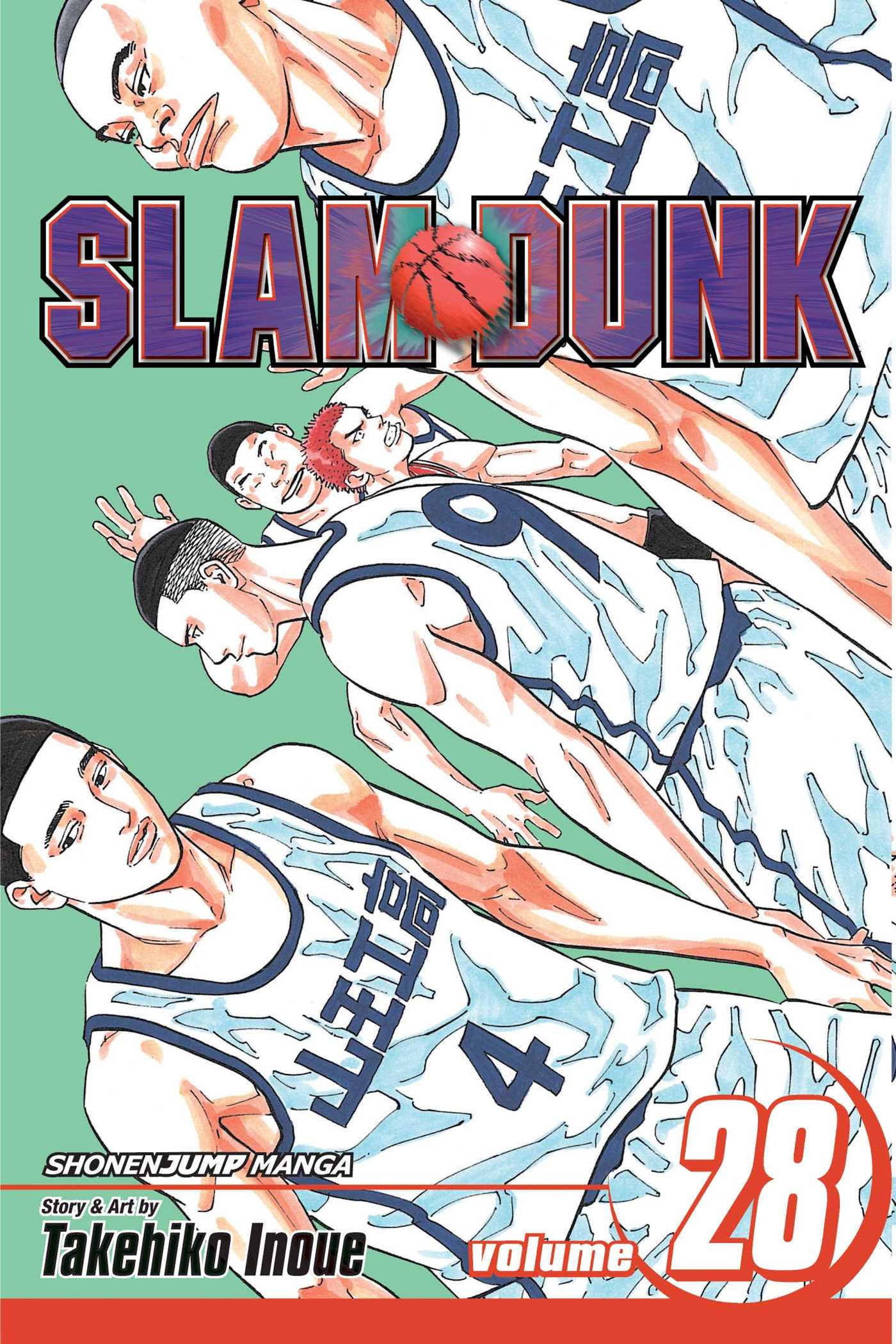 Slam Dunk, Vol. 28 — manga cover