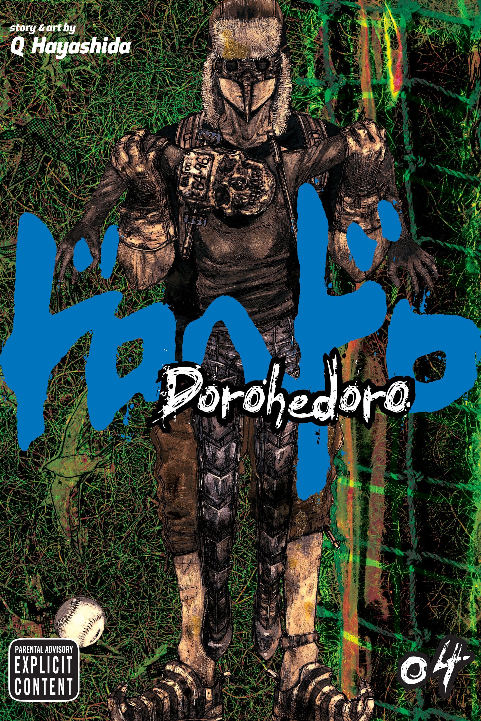 Dorohedoro, Vol. 4 — manga cover