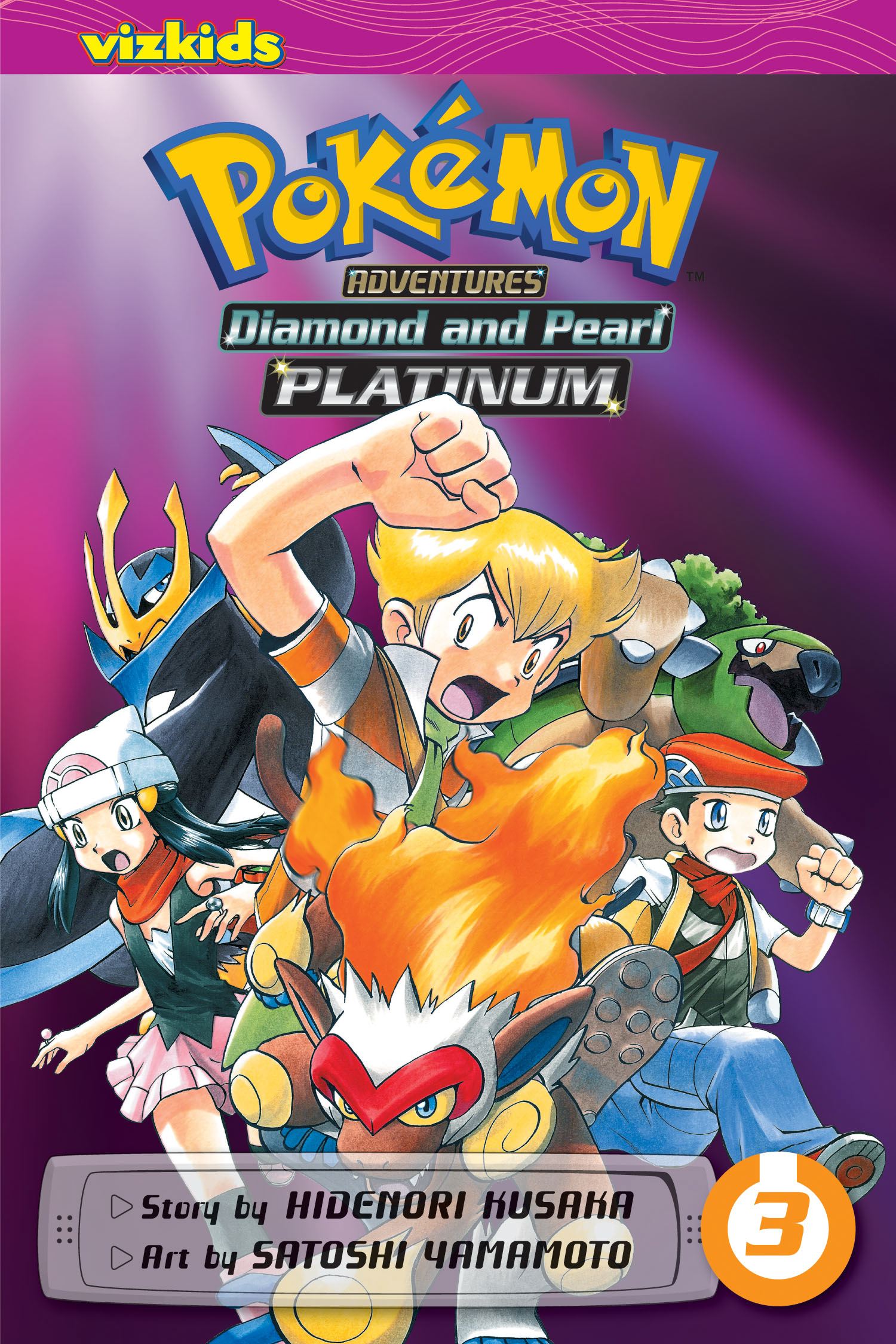 Pokémon Adventures: Diamond and Pearl/Platinum, Vol. 3 — manga cover