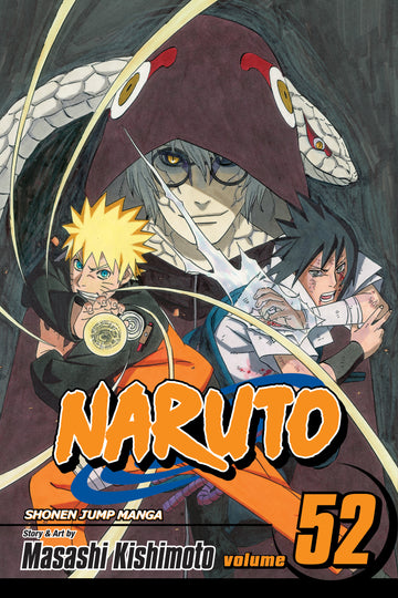 Naruto, Vol. 52 — manga cover