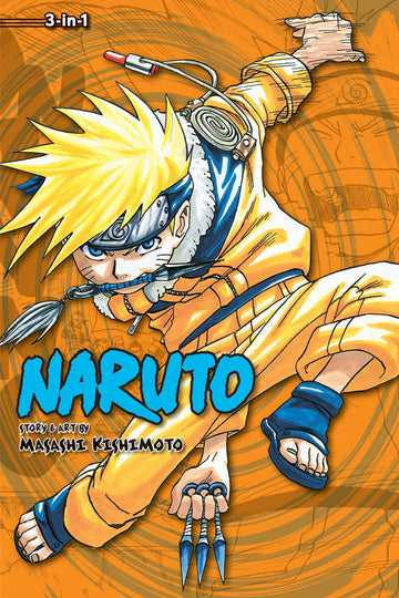 Naruto (3-in-1 Edition), Vol. 2 — manga cover
