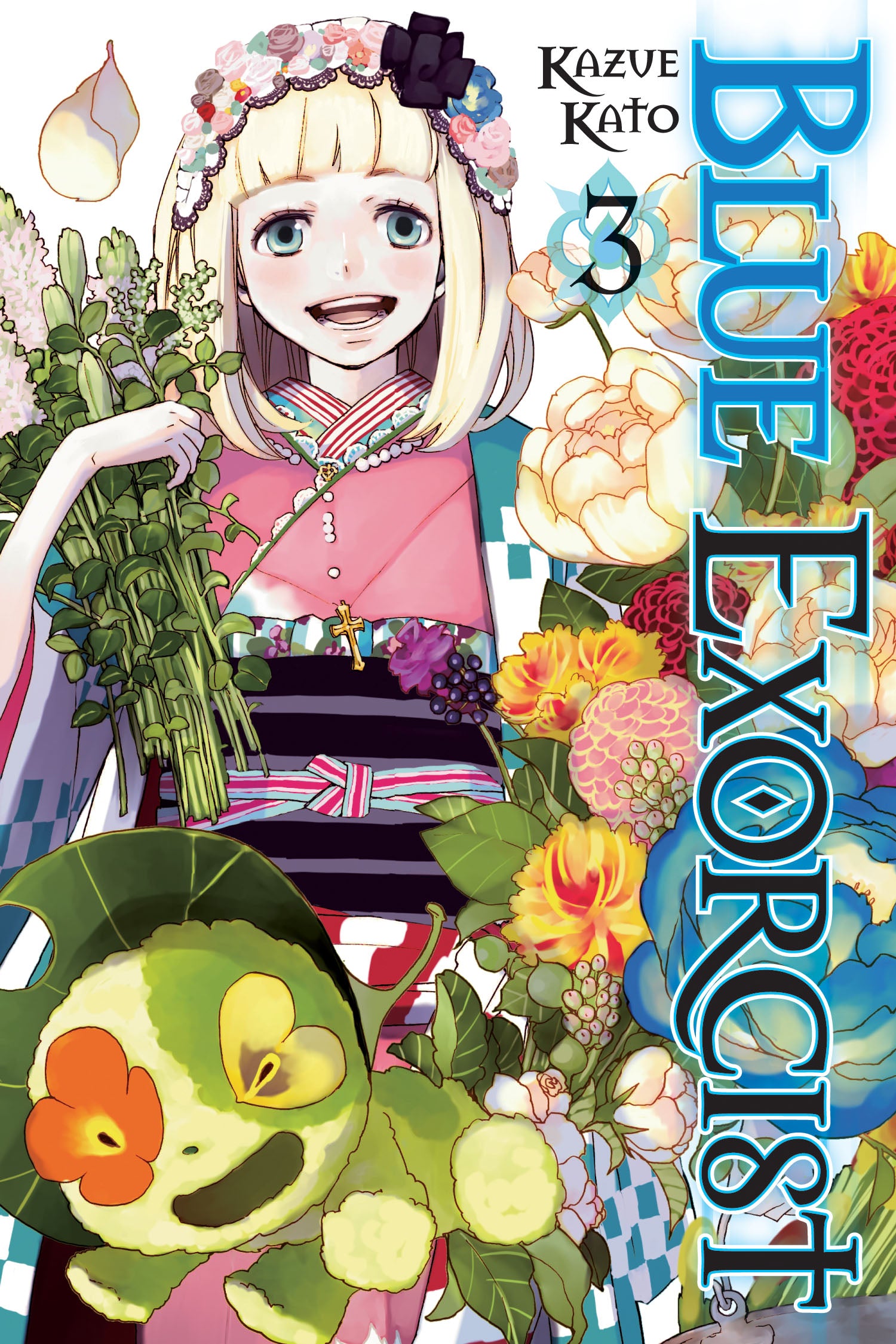 Blue Exorcist, Vol. 3 — manga cover