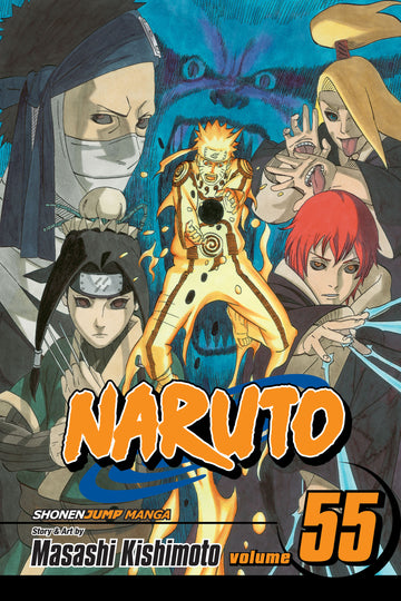 Naruto, Vol. 55 — manga cover