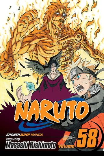 Naruto, Vol. 58 — manga cover