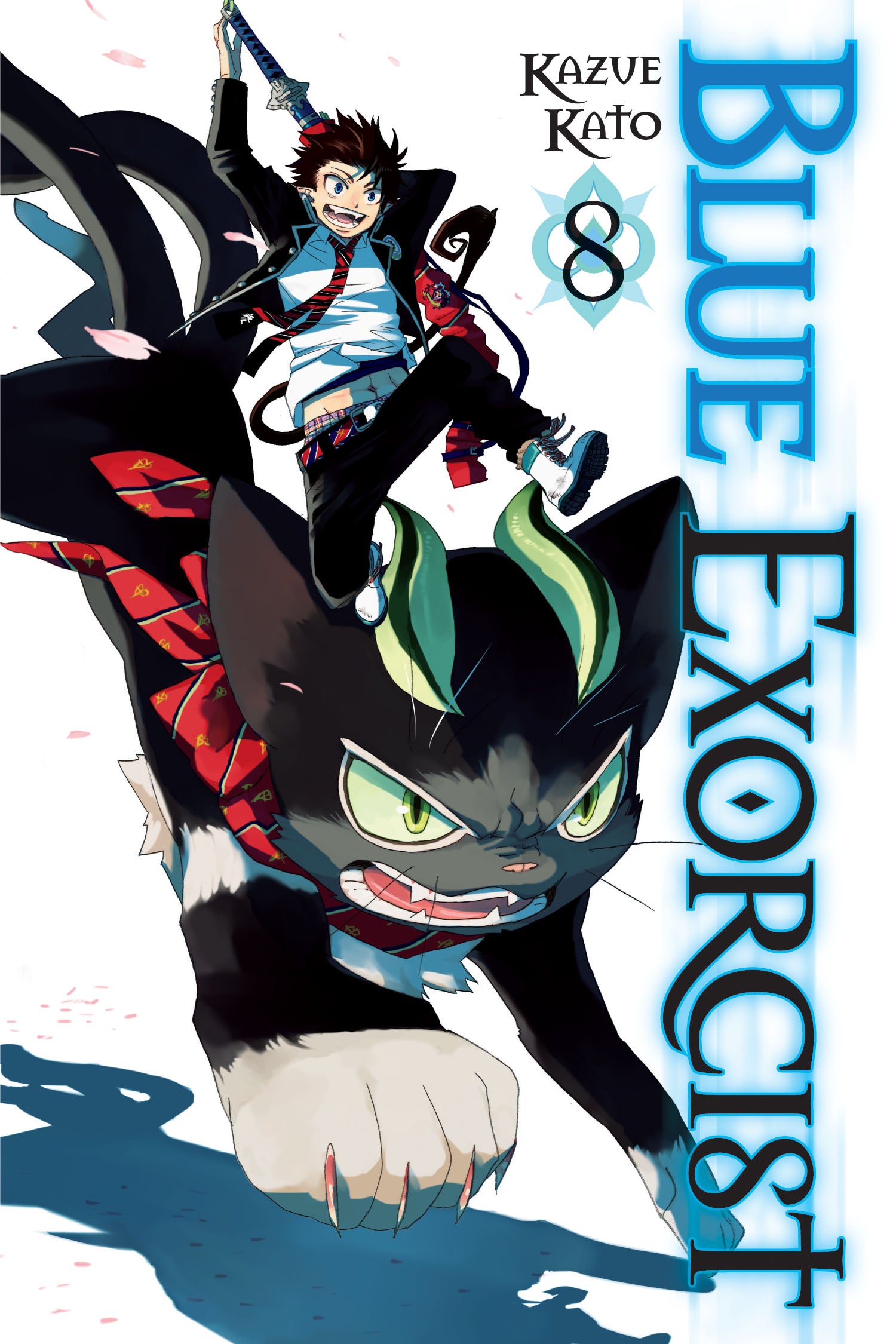 Blue Exorcist, Vol. 8 — manga cover