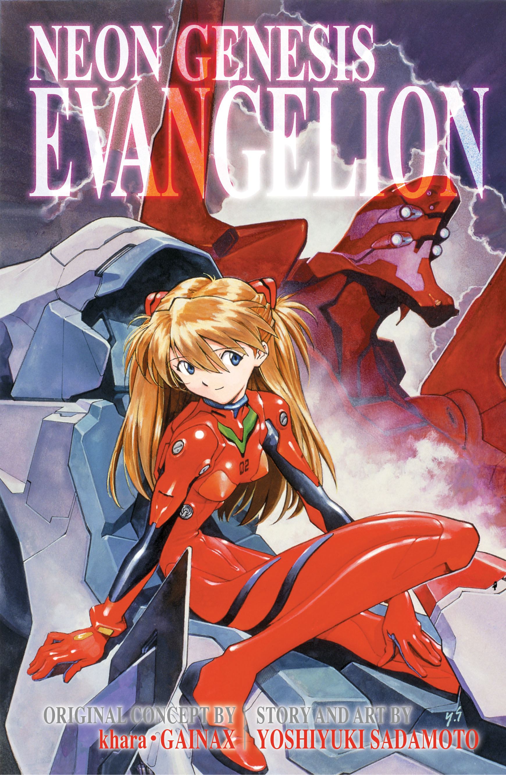 Neon Genesis Evangelion 3-in-1 Edition, Vol. 3 — manga cover
