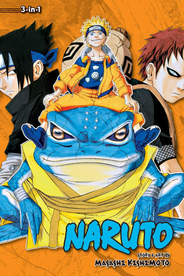 Naruto (3-in-1 Edition), Vol. 5 — manga cover