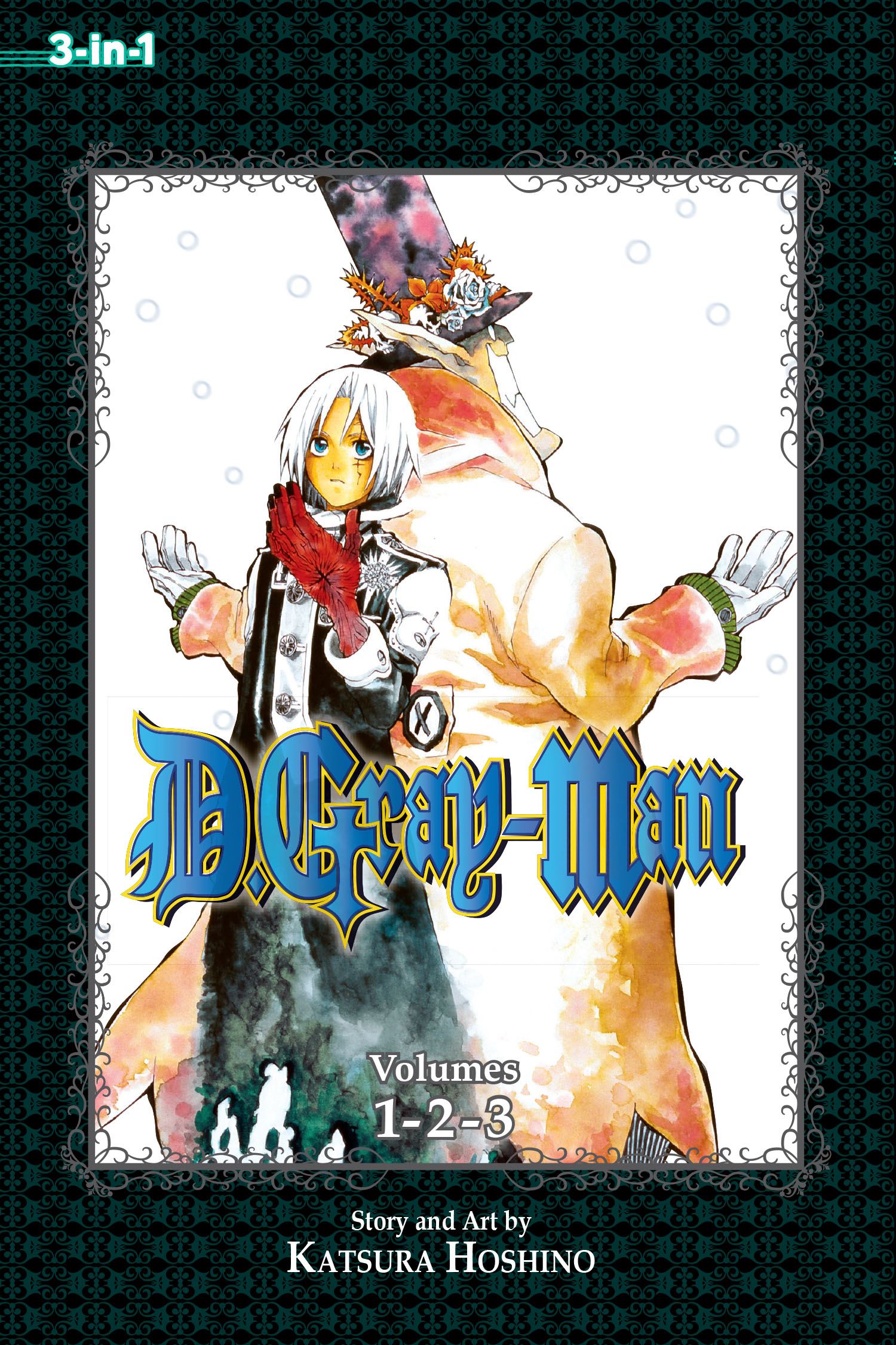 D.Gray-man (3-in-1 Edition), Vol. 1 — manga cover