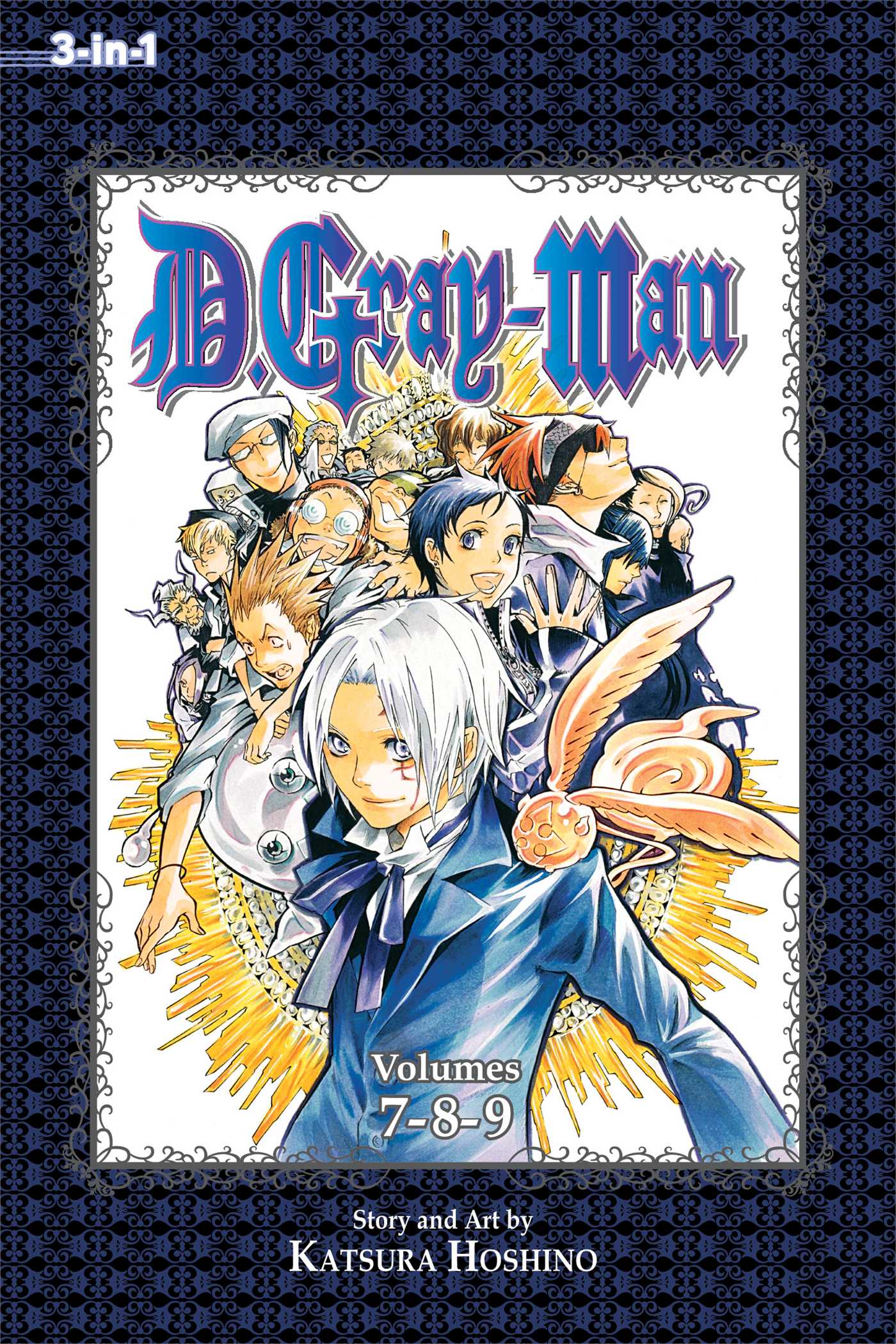 D.Gray-man (3-in-1 Edition), Vol. 3 — manga cover