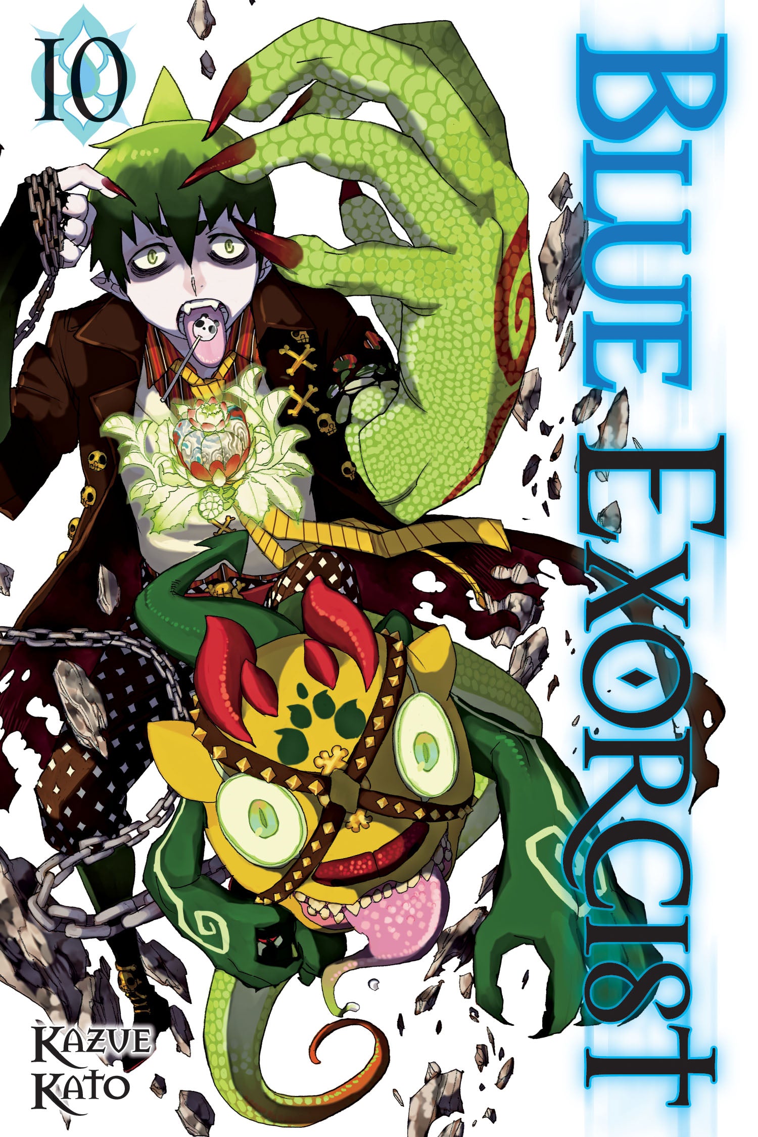 Blue Exorcist, Vol. 10 — manga cover