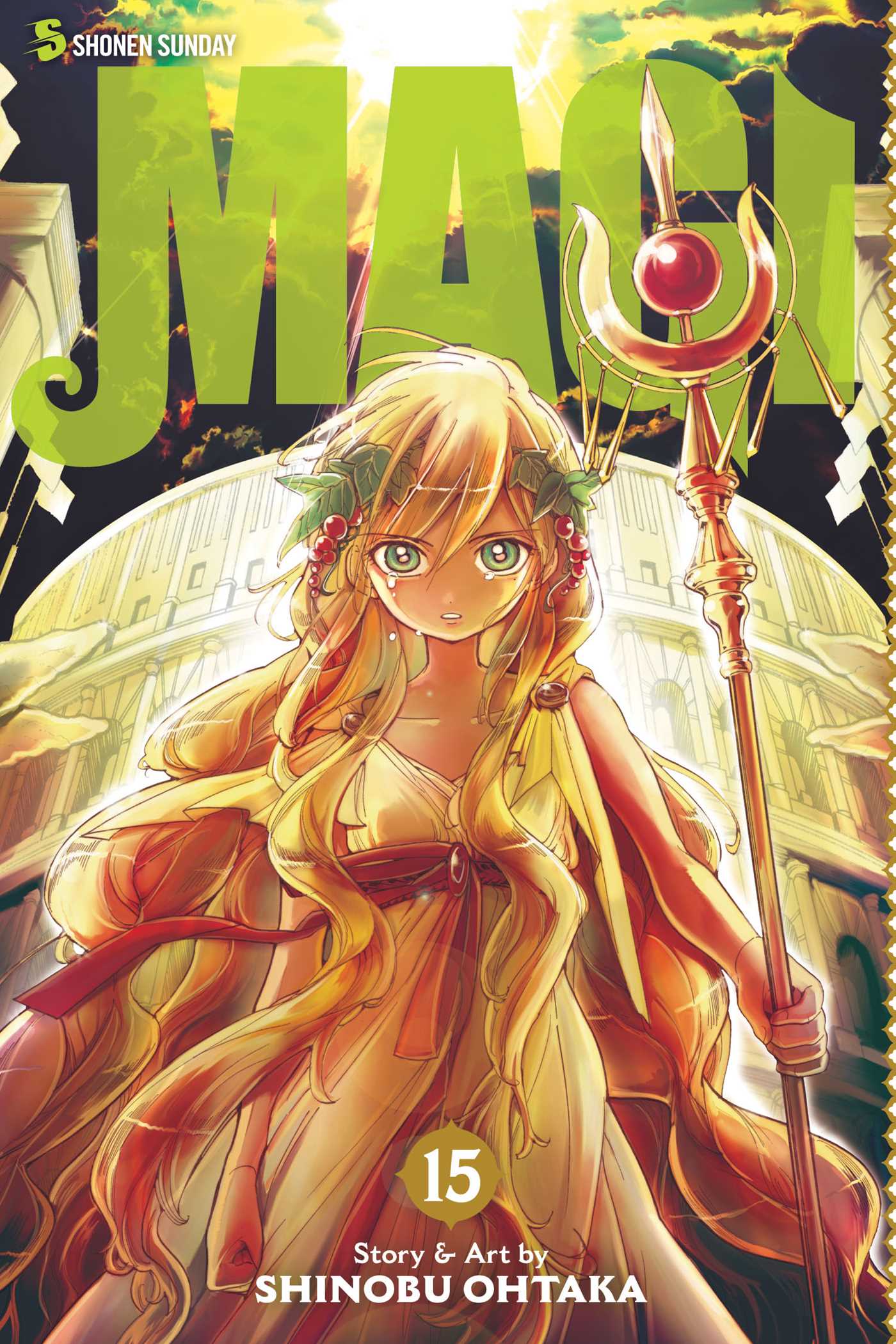 Magi: The Labyrinth of Magic, Vol. 15 — manga cover