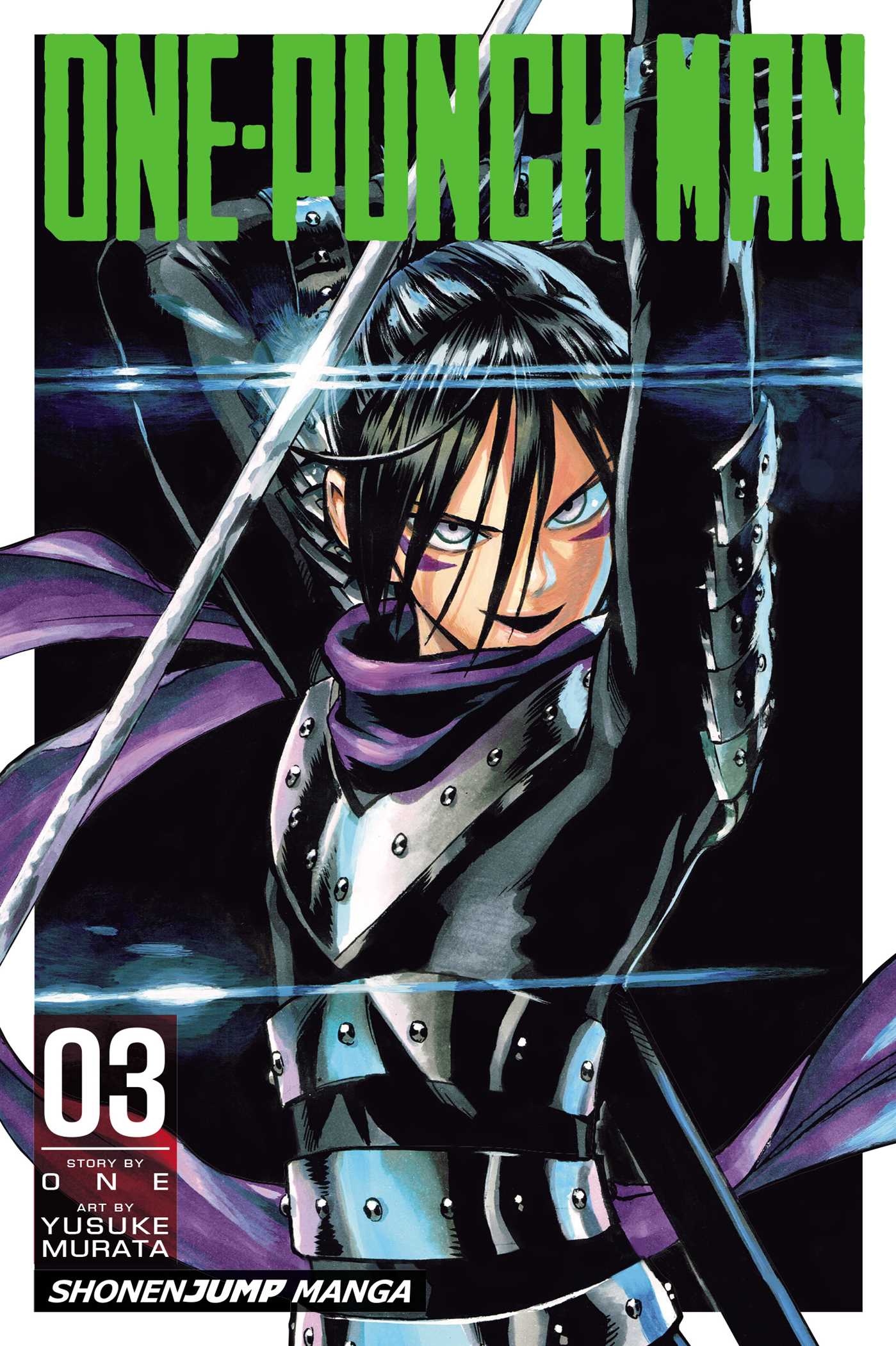 One-Punch Man, Vol. 3 — manga cover