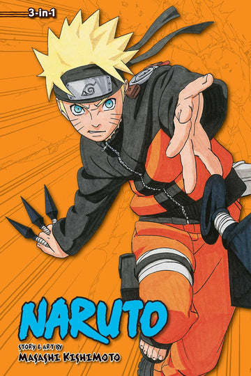 Naruto (3-in-1 Edition), Vol. 10 — manga cover