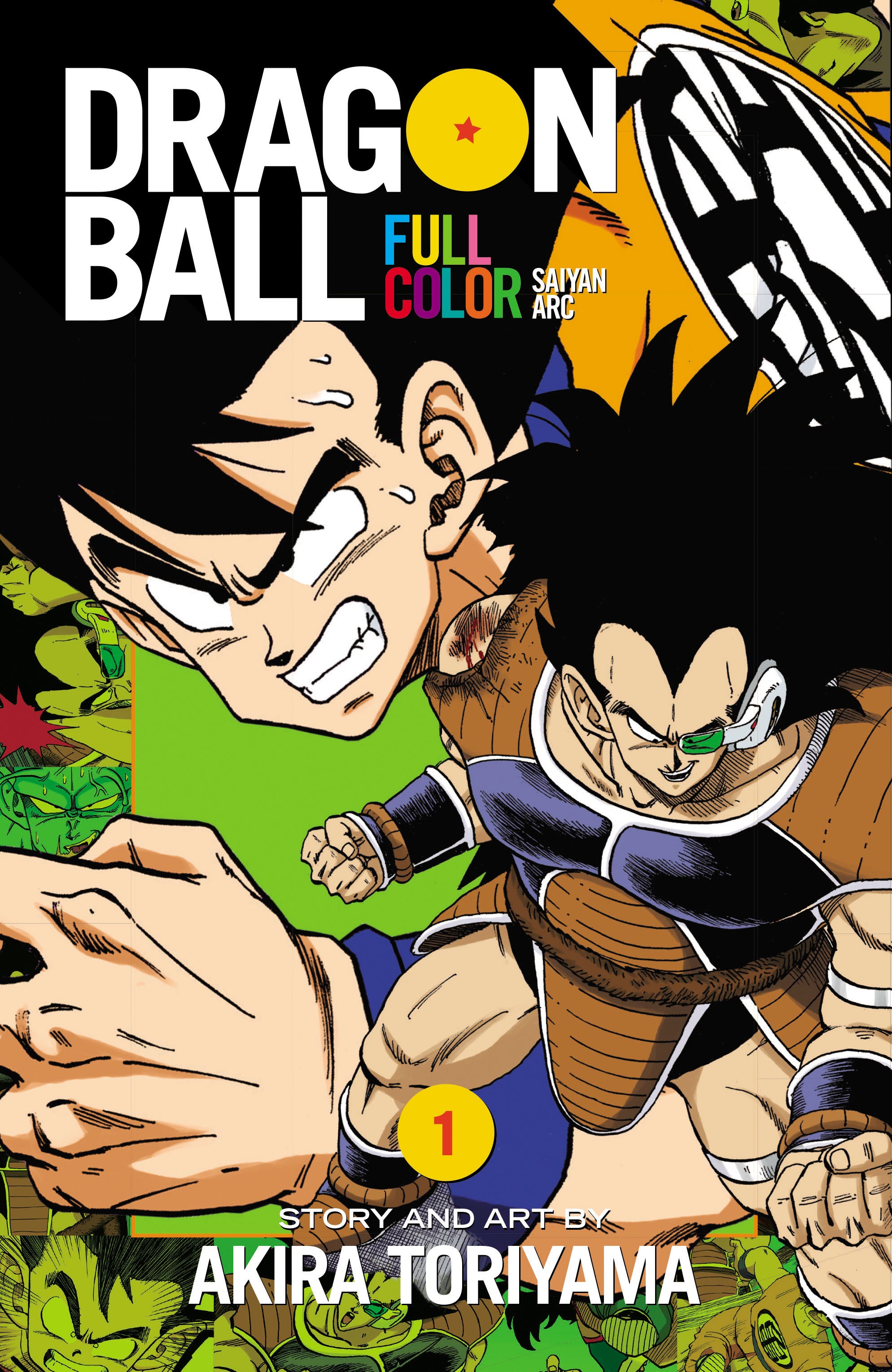 Dragon Ball Full Color Saiyan Arc, Vol. 1 — manga cover