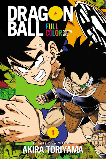 Dragon Ball Full Color Saiyan Arc, Vol. 1 — manga cover